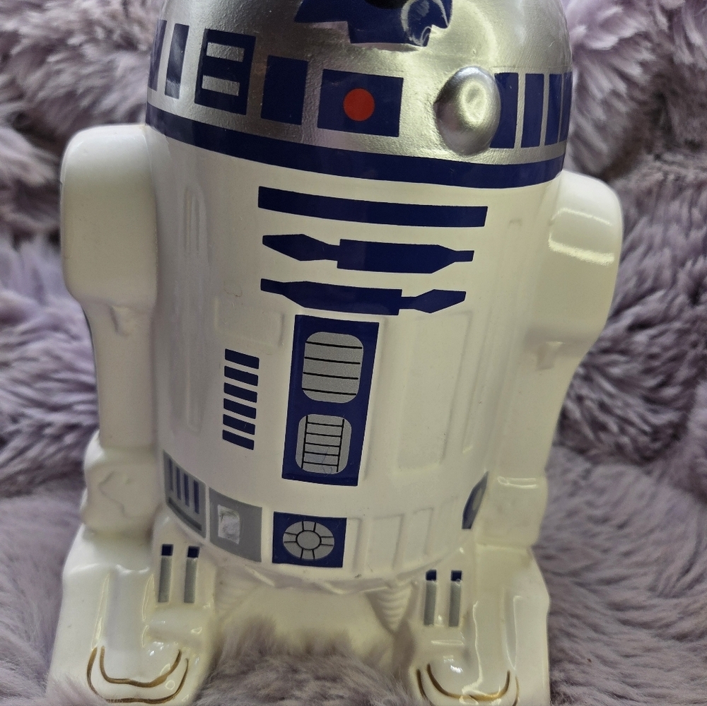 Star Wars R2D2 Ceramic Coin Bank 1997 Vintage - Picture 2 of 6